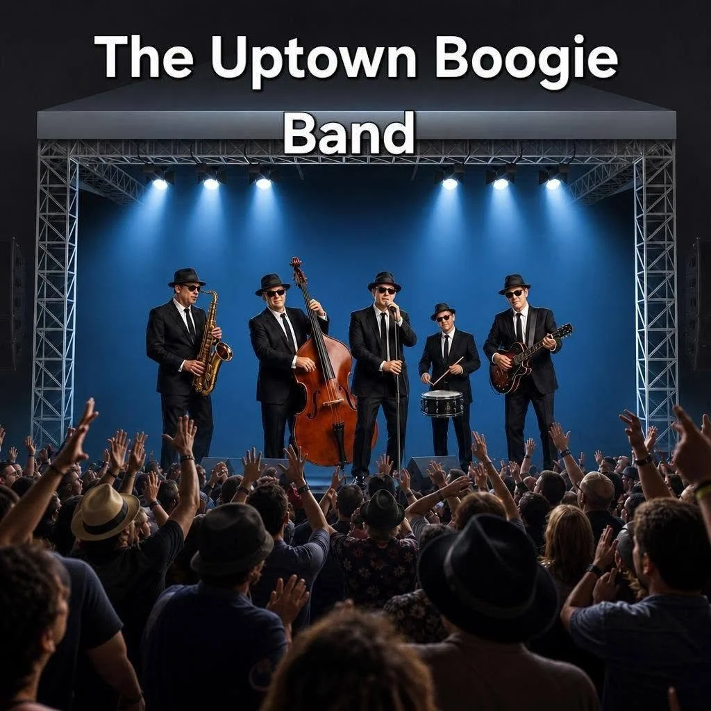 Uptown Boogie Band performing live in Little Falls, New Jersey.